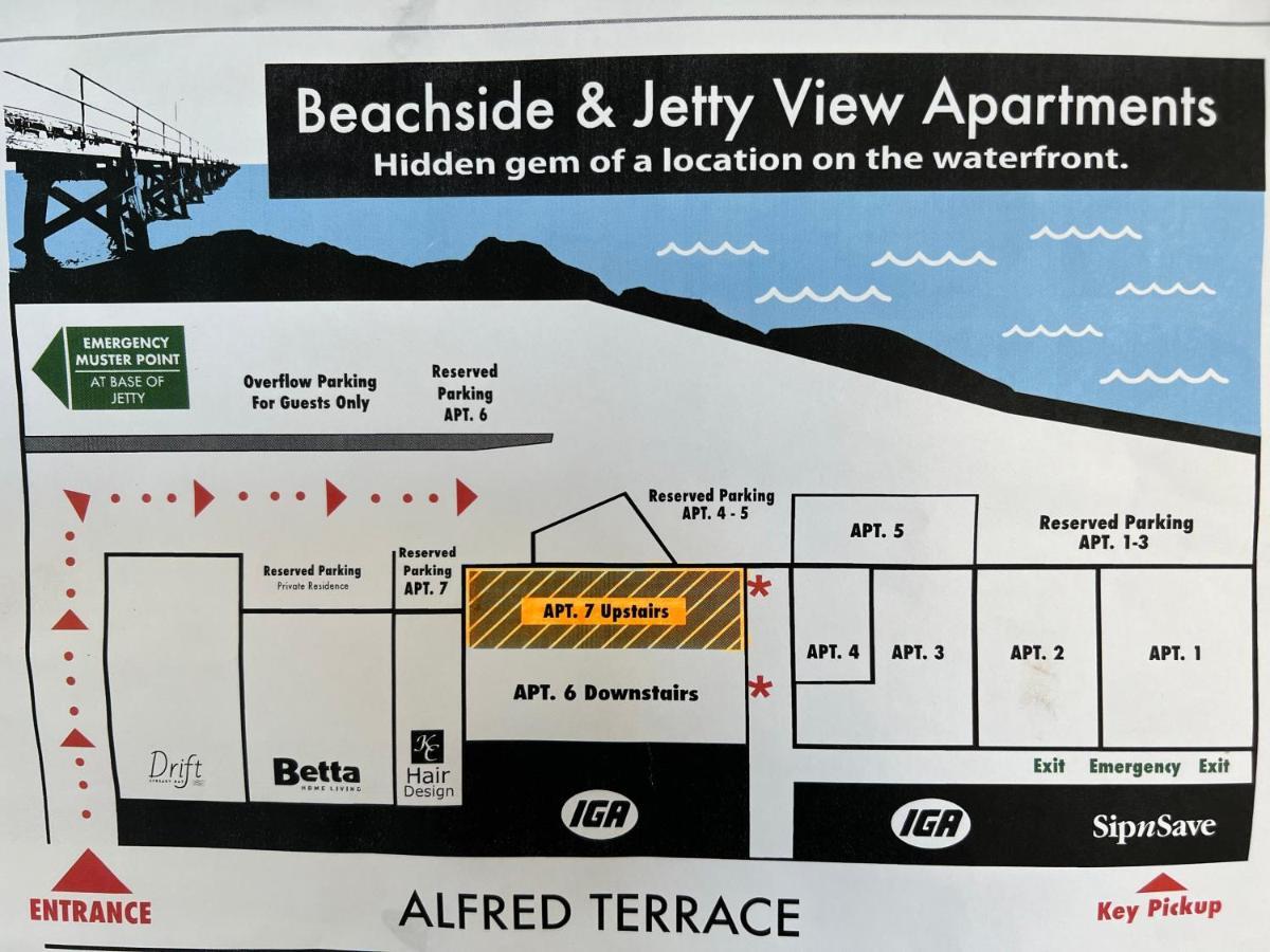 Beachside & Jetty View Apartment 7 - Sea Eagle Nest Apartment Streaky Bay Eksteriør billede